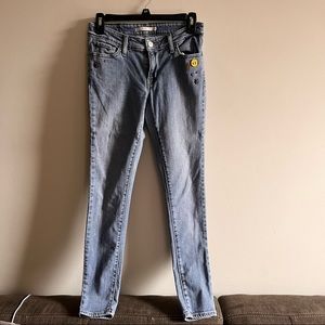 Levis 711 Skinny Blue denim jeans size 26”
